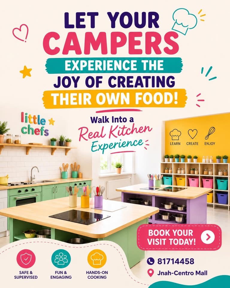 Let your campers experience the joy of creating their own food