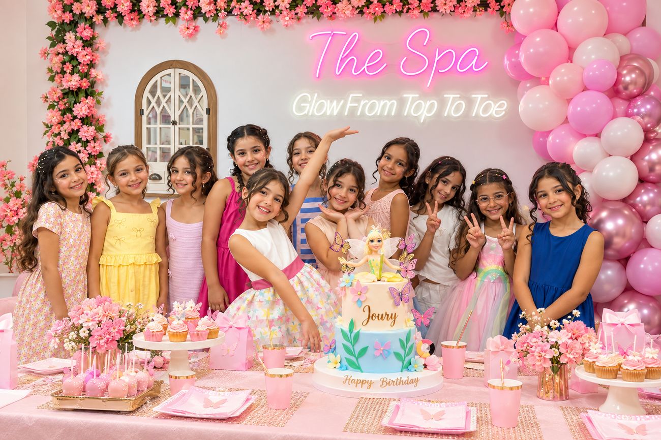 A spa birthday celebration at The Spa — glow from top to toe